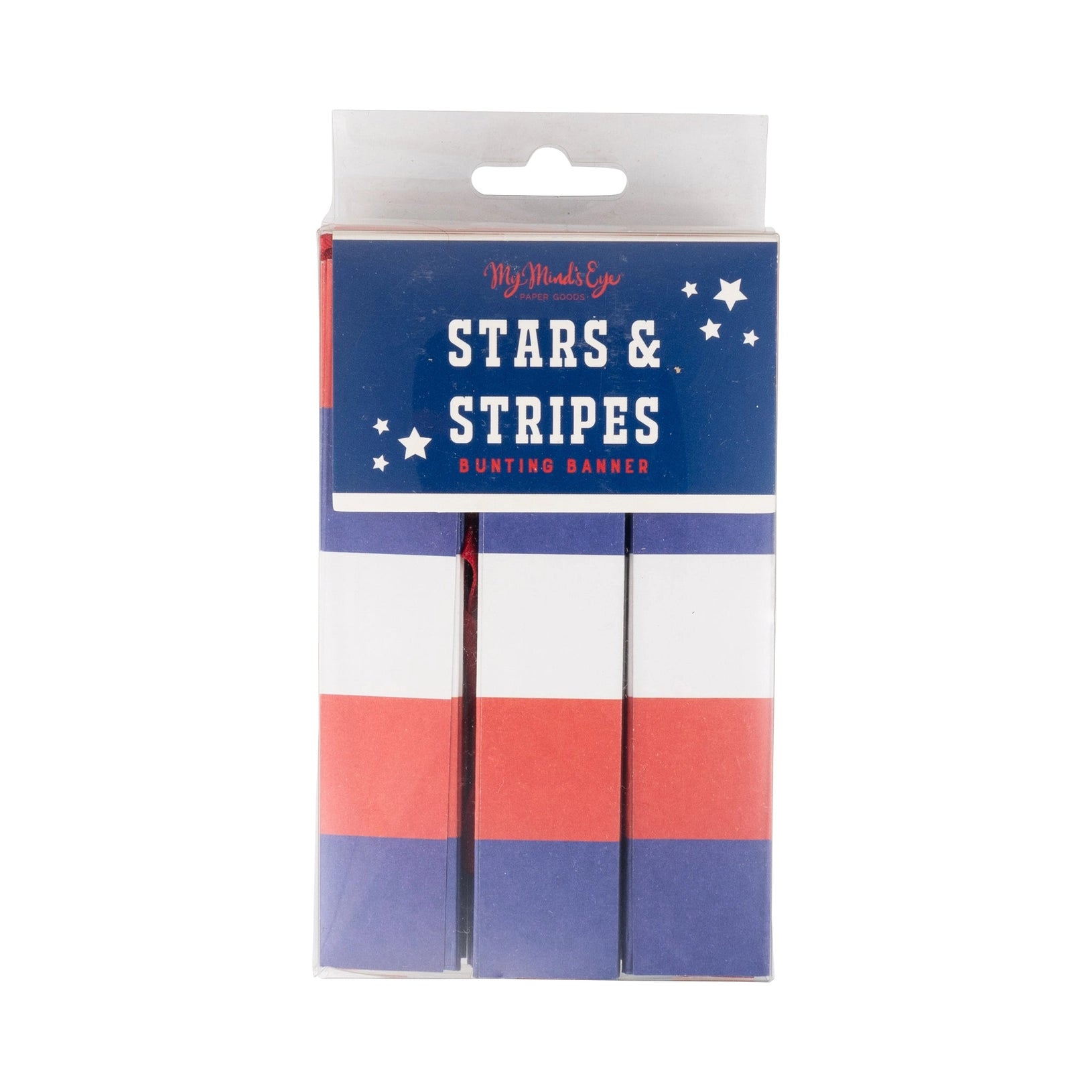 Henry Duvall - Red, White & Blue Bunting Banner