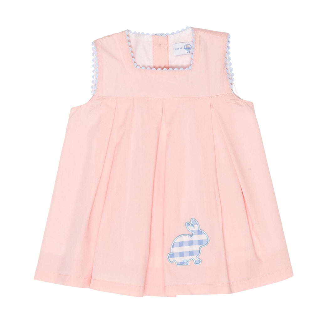 Palmer Pleated Dress in Brookhaven Bunny - Henry Duvall