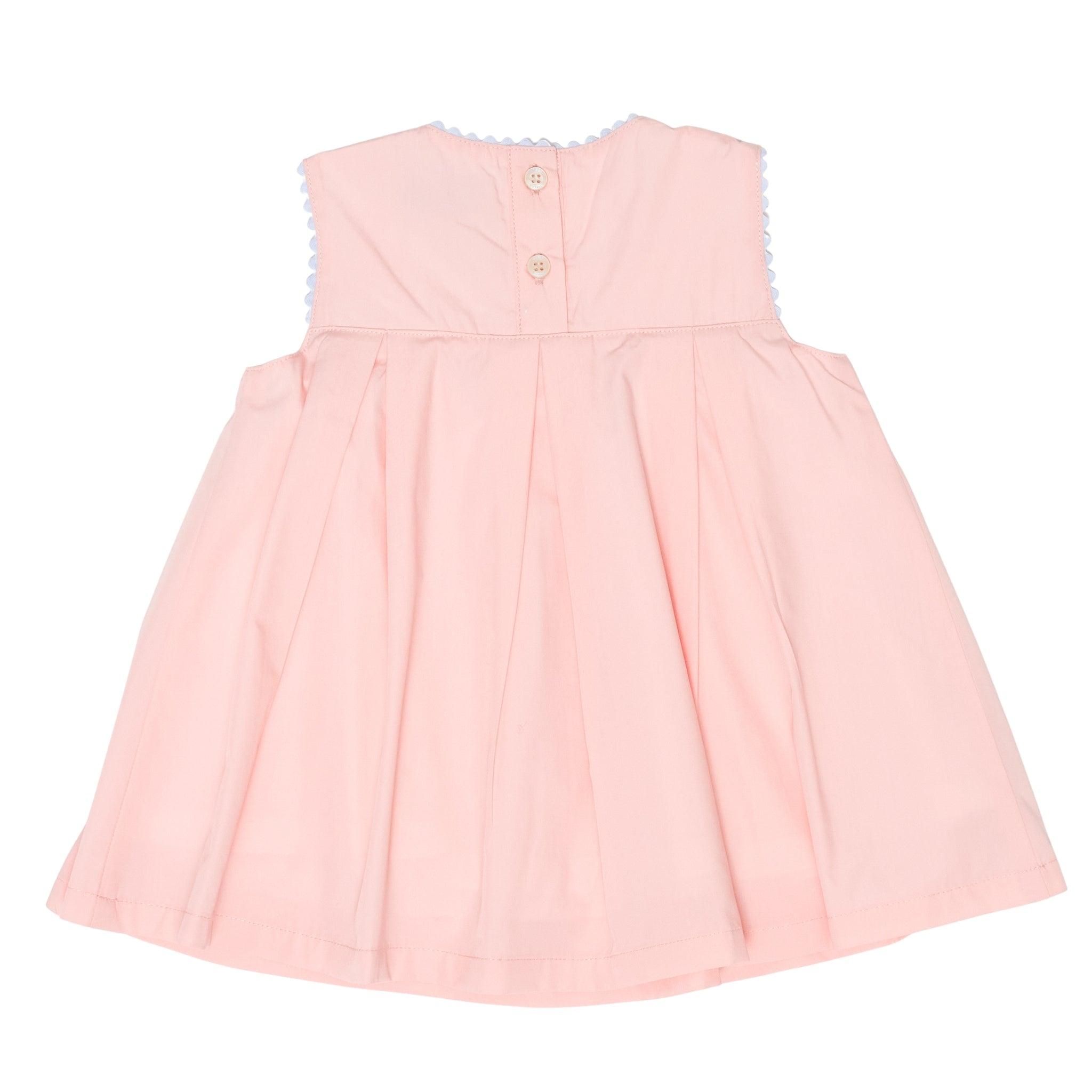 Palmer Pleated Dress in Brookhaven Bunny - Henry Duvall