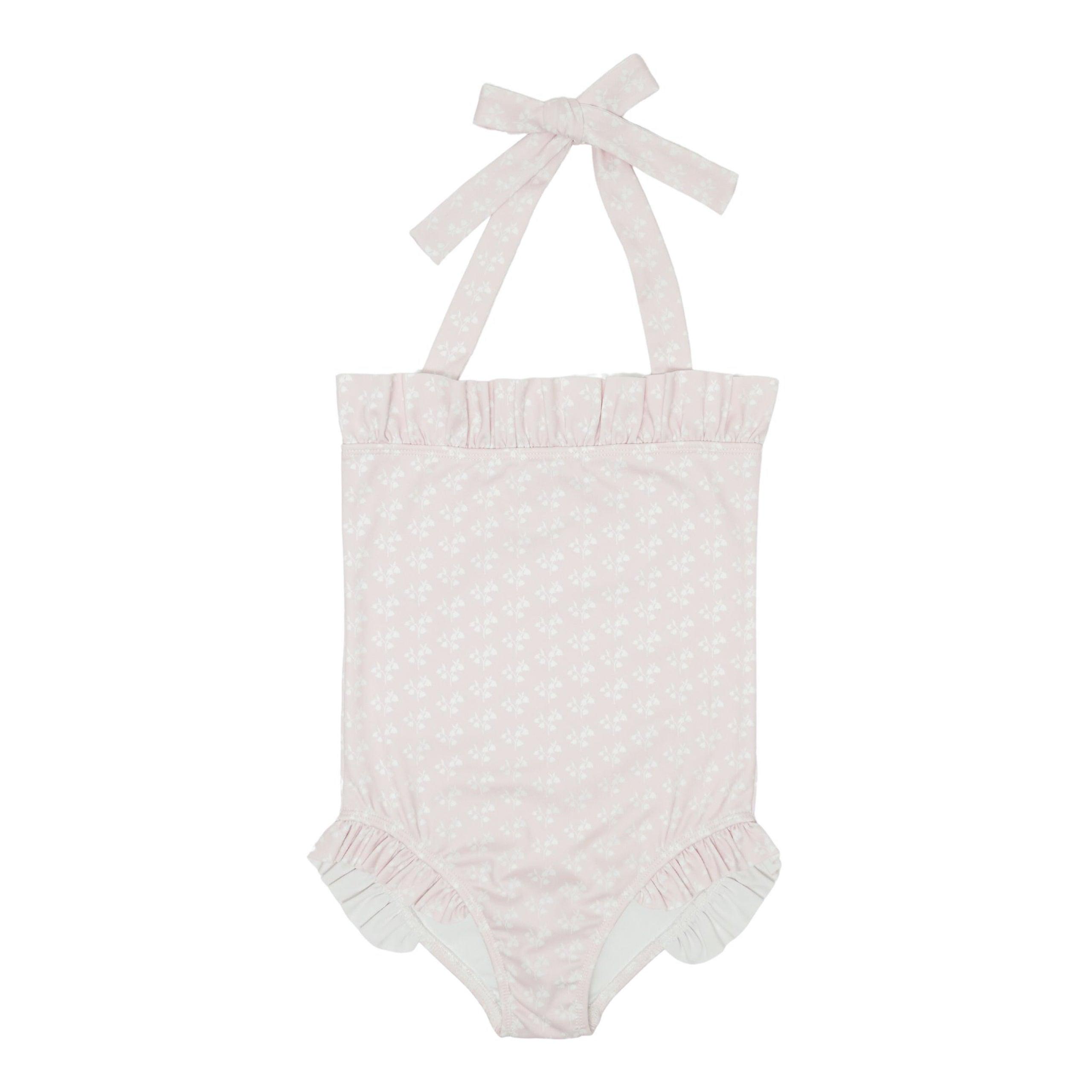 Sadie Swimsuit in Blush Petite Petal - Henry Duvall