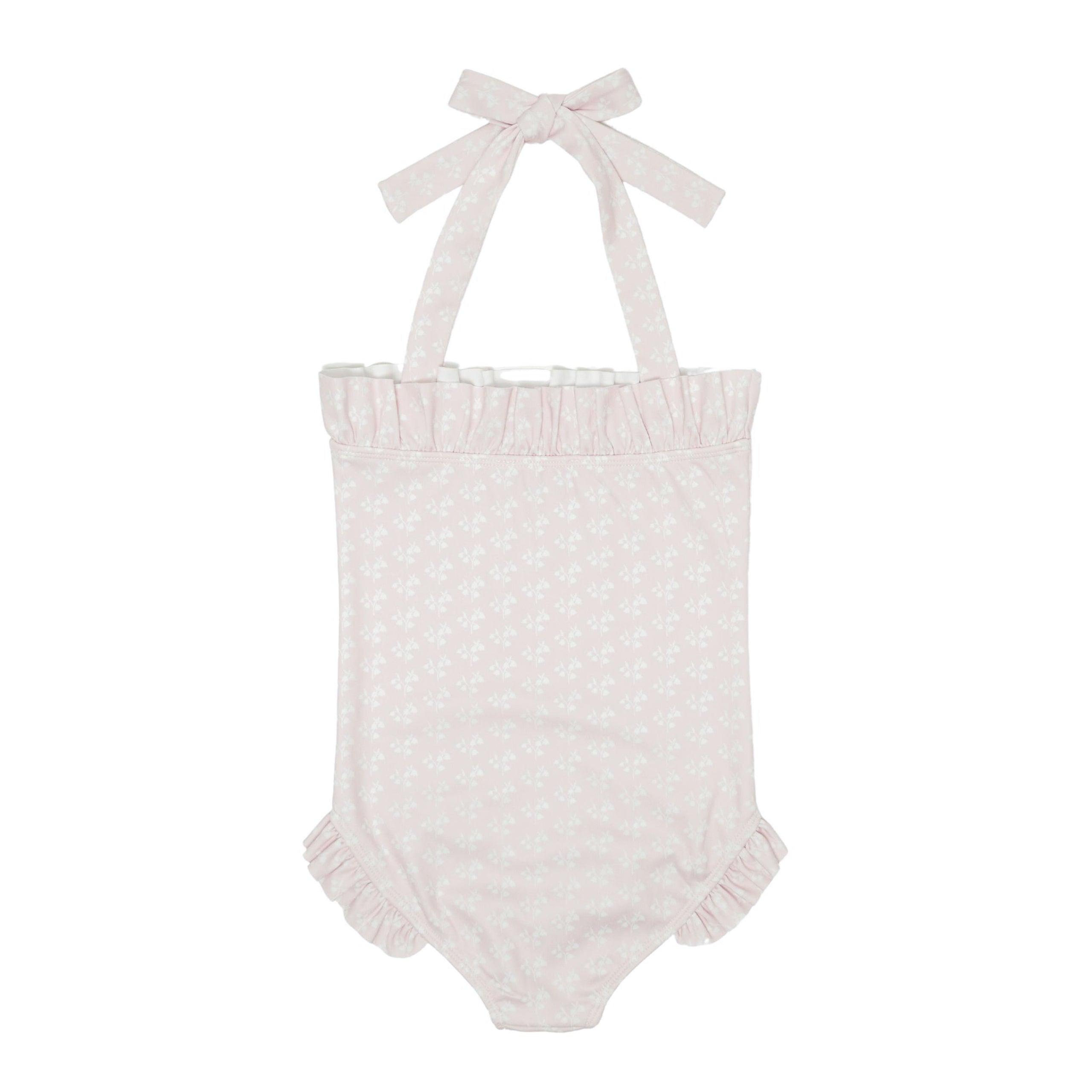 Sadie Swimsuit in Blush Petite Petal - Henry Duvall