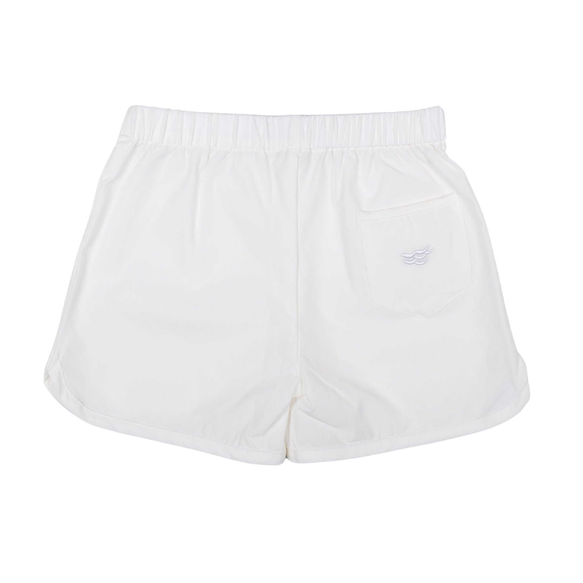 Set Point Shorts in Wimbledon White – Henry Duvall