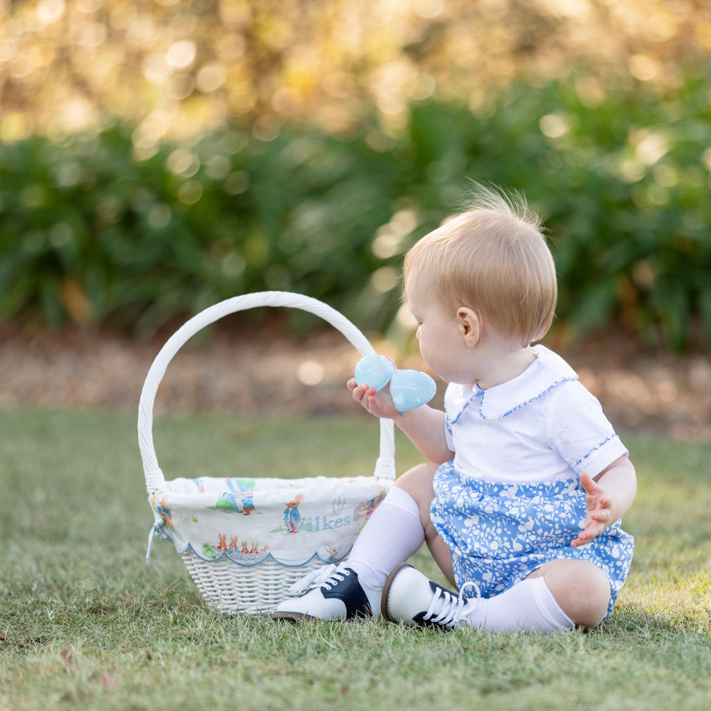 Short Sleeve Beau Bubble in Cambridge Cottontail - Henry Duvall