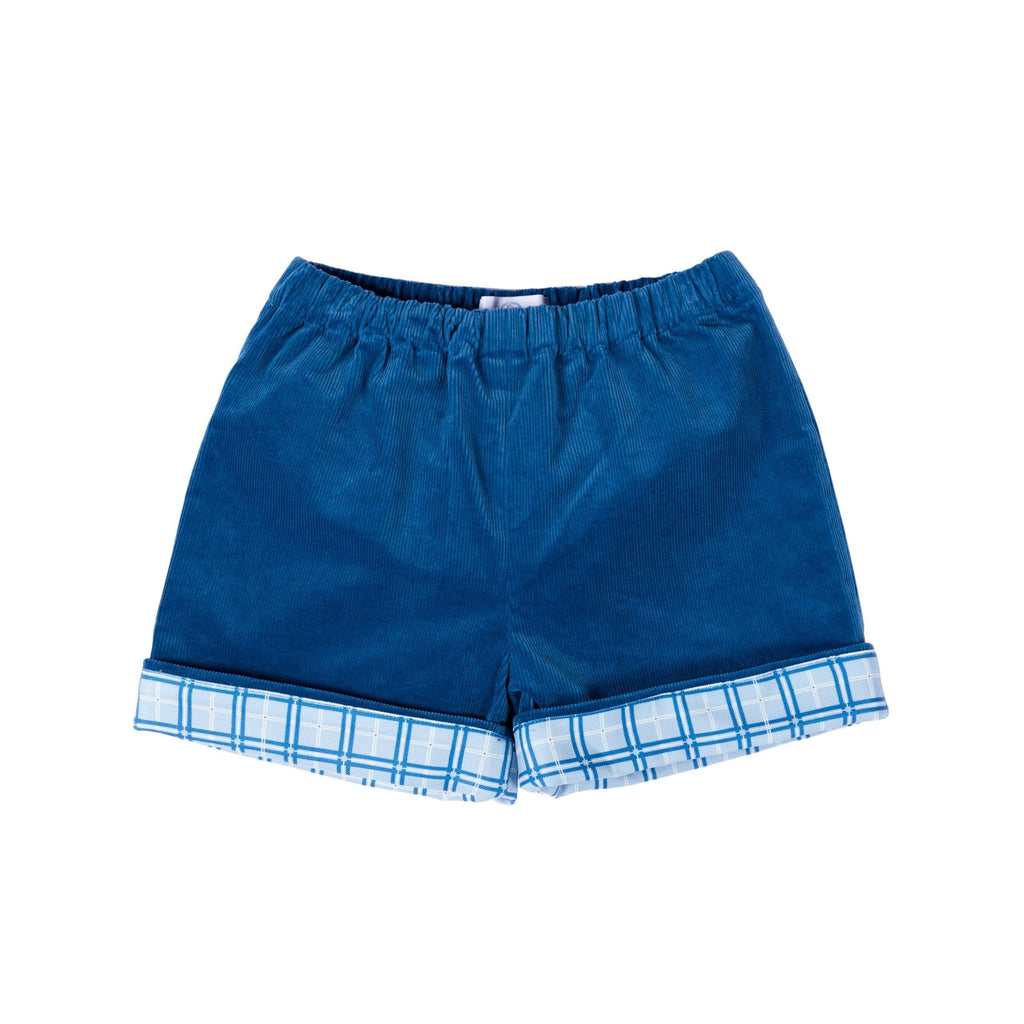 Wilkes Shorts in Bay Tree Blue - Henry Duvall