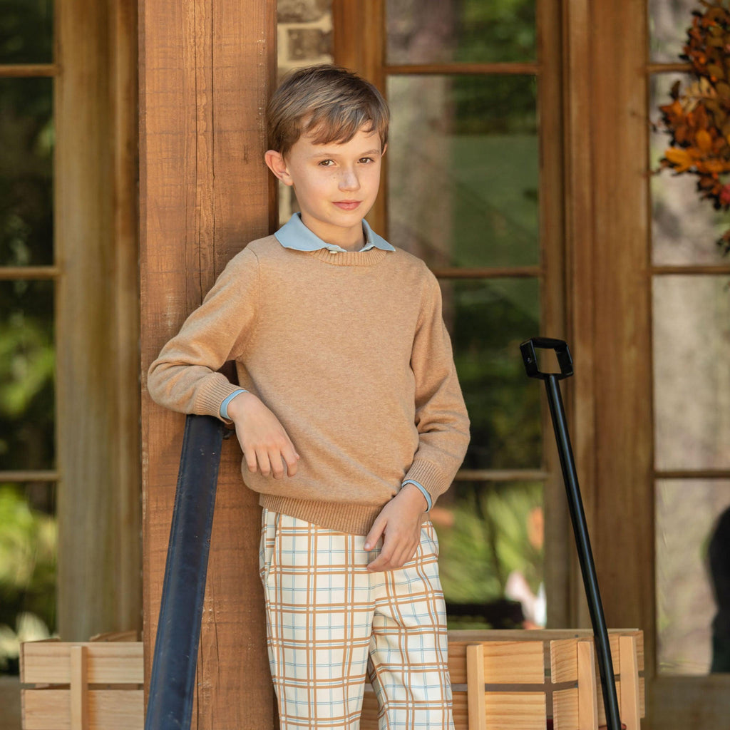 Bradford Trousers in Palmetto Plaid - Henry Duvall