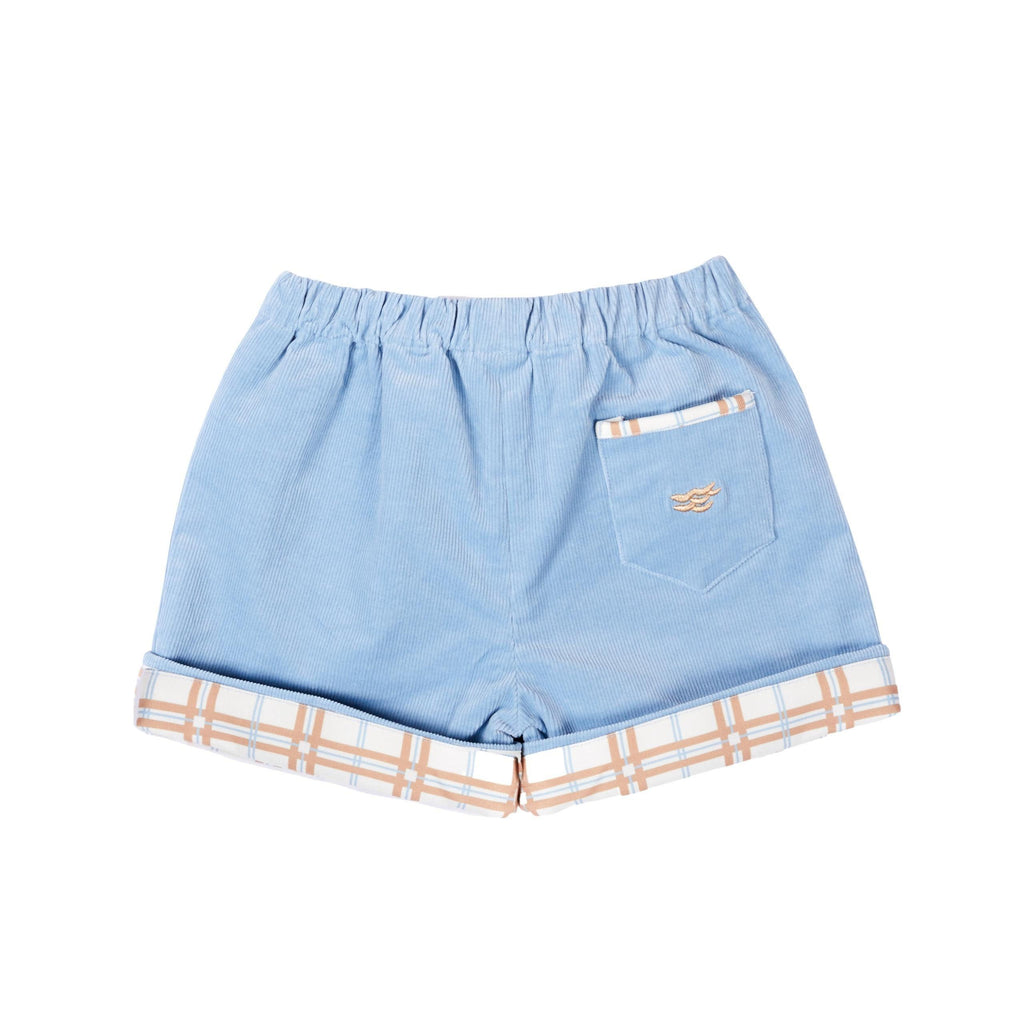 Wilkes Shorts in Bay Tree Blue - Henry Duvall